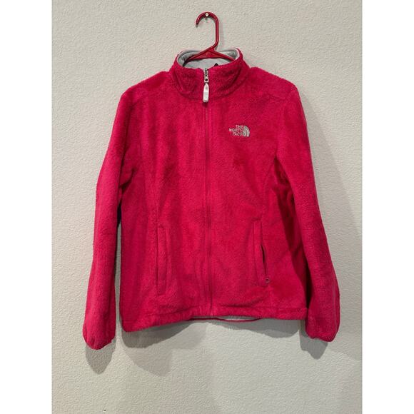 The North Face Women Elastic Cuffs Cozy Fleece Fabric Denali 2 Jacket‎ Pink M - Picture 1 of 5